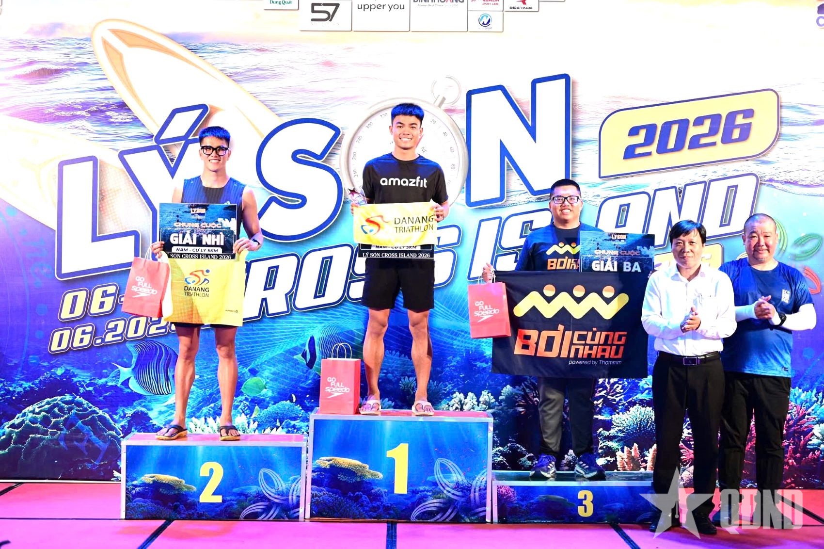 Hấp dẫn giải bơi vượt biển Lý Sơn Cross Island 2026
